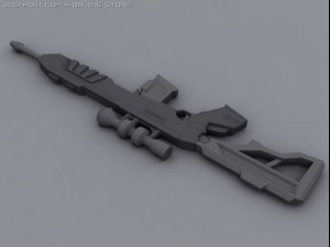sniper 3D 模型