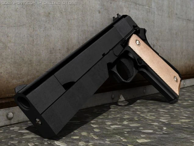 colt gs 3D Model .c4d .max .obj .3ds .fbx .stl .blend 