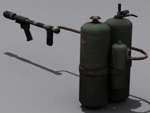 flamethrower Modelo 3D