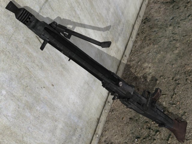 maschinengewehr 42 Modelo 3D .c4d .max .obj .3ds .fbx .stl .blend 