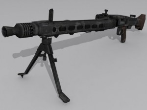 maschinengewehr 42 Modelo 3D