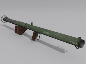 m1a1 bazooka 3Dモデル