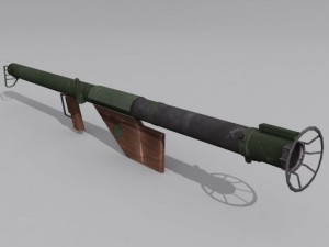 m1a1 bazooka 3Dモデル