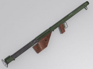 m1a1 bazooka 3Dモデル