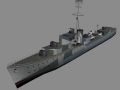 hms onslow battleship 3D Модель