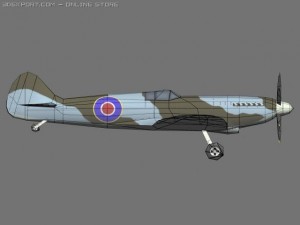 spitfire Model 3D