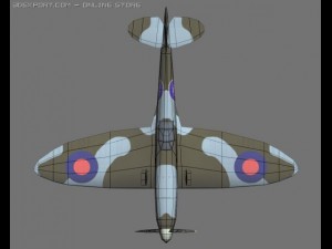 spitfire Model 3D