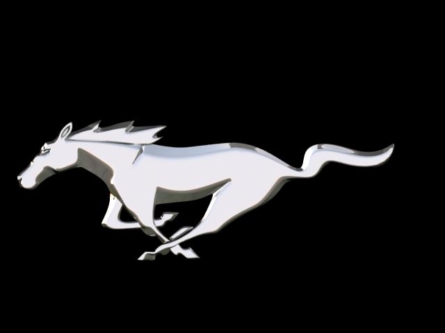 mustang Model 3D .c4d .max .obj .3ds .fbx .stl .blend 
