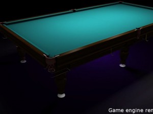 rus billiard table 3D Модель