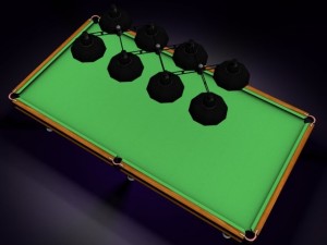 rus billiard table 3D Model