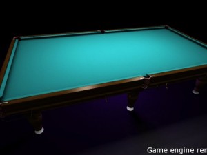 rus billiard table 3D Model