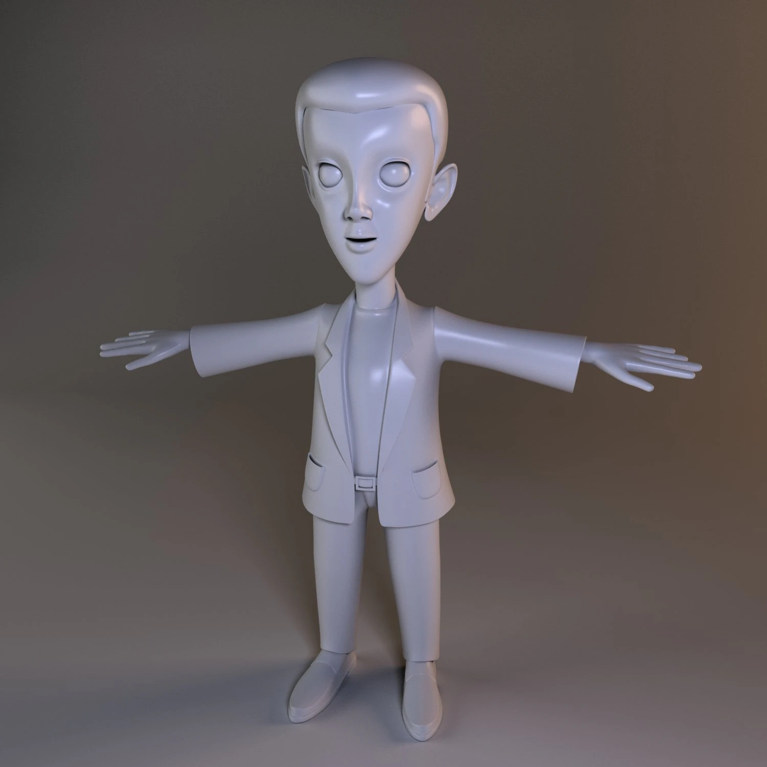 low poly base model boy 3D Model .c4d .max .obj .3ds .fbx .stl .blend