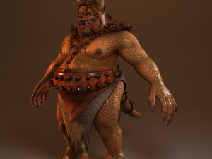 high poly devil model 3D-Modell