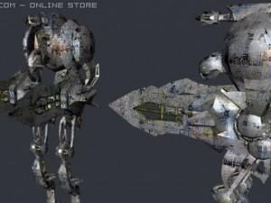 gunblade gear 3D Model