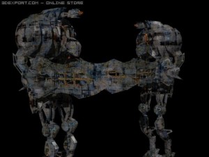gunblade gear 3D Model