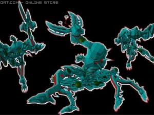 gunblade centaur 3D Model