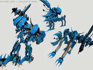 gunblade centaur 3D Model