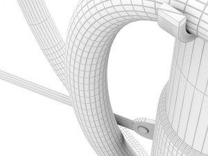 studio light umbrella 3D Model
