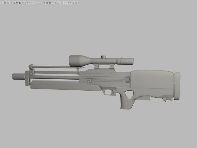 wa2000 3D Model .c4d .max .obj .3ds .fbx .stl .blend 