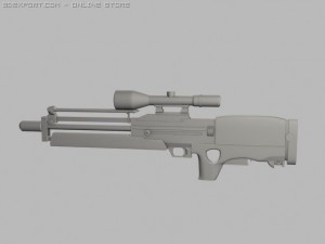 wa2000 Modelo 3D
