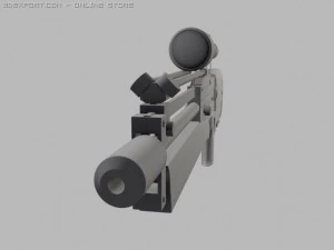 wa2000 3D Model