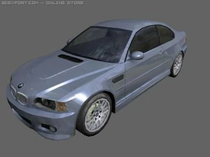 BMW M3 E46 3Dモデル