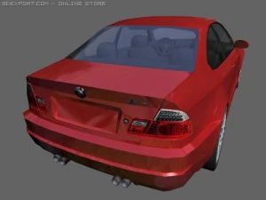 bmw m3 e46 Model 3D