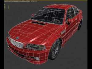 bmw m3 e46 Model 3D