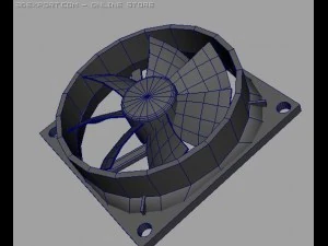 cooling fan 3D Model