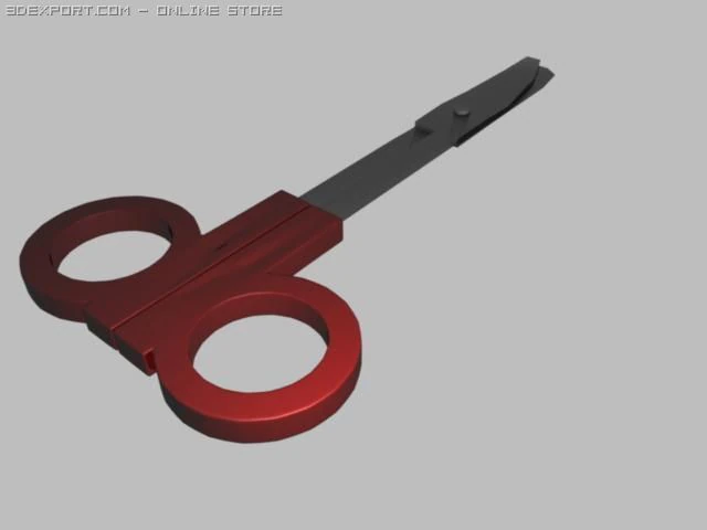 scissor 3D Model .c4d .max .obj .3ds .fbx .stl .blend