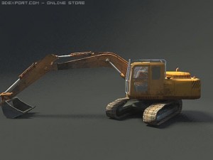 excavator 3D Model