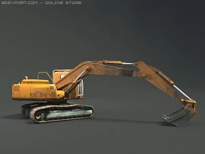 excavator 3D Model
