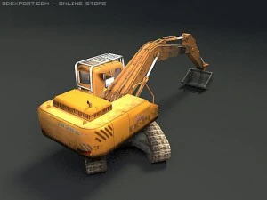 excavator 3D Model