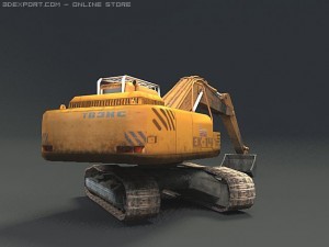 excavator 3D Model