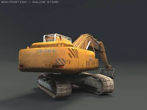 excavator 3D Model