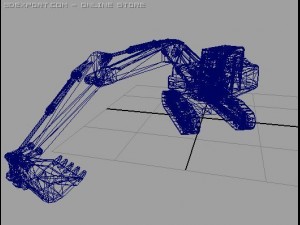 excavator 3D Model