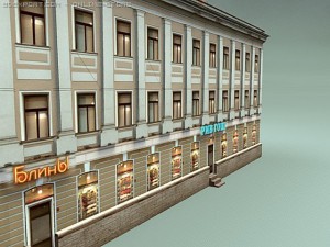 building stpetersburg 3Dモデル