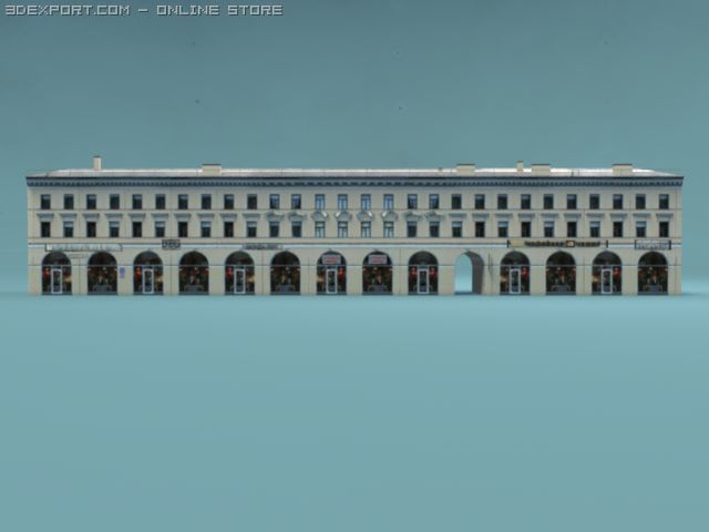 buliding stpetersburg 3Dモデル .c4d .max .obj .3ds .fbx .stl .blend 