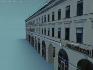 buliding stpetersburg 3Dモデル