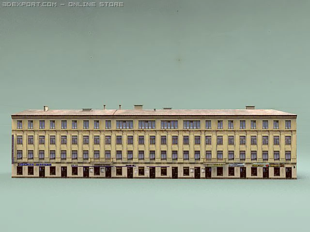building stpetersburg 3D Model .c4d .max .obj .3ds .fbx .stl .blend