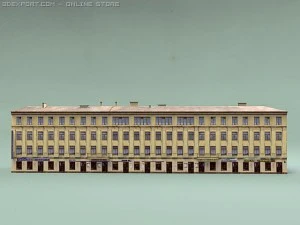 construção de são petersburgo Modelo 3D