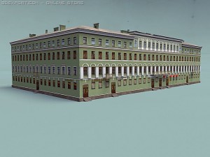 building stpetersburg 3D 모델