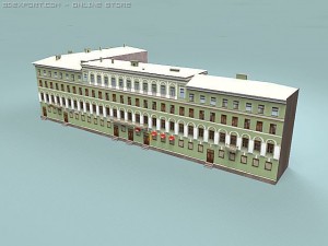 building stpetersburg Modelo 3D