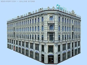 budowa Sankt Petersburga Model 3D