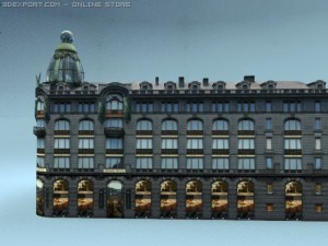 building stpetersburg 3D 모델