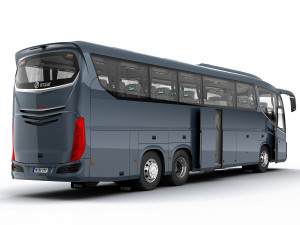 irizar i8 with interior Model 3D