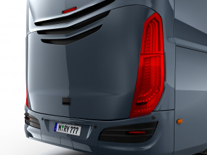 irizar i8 with interior Model 3D