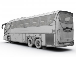 irizar i8 with interior Model 3D