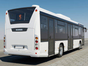 bus citywide le 2011 3D Модель