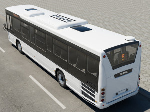 bus citywide le 2011 3D Модель
